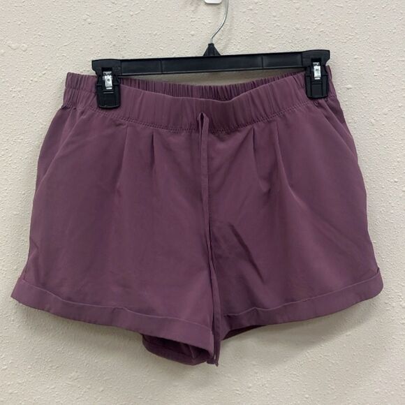 Zyia Women's Mauve Athletic Shorts with Pockets & Liner Small - Picture 1 of 2